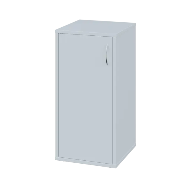 OV 2 - 4D kancelářská skříň, 1-dveřová, levá, 750x400x400, bílá