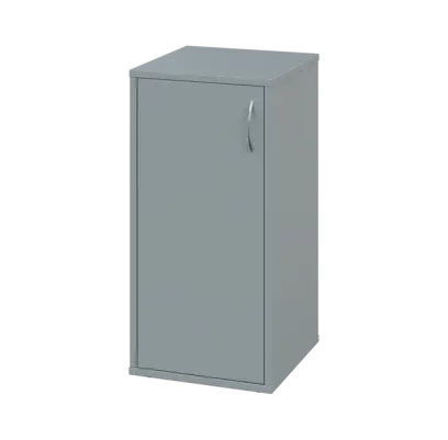 OV 2 - 4D kancelářská skříň, 1-dveřová, levá, 750x400x400, šedá