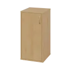 OV 2 - 4D kancelářská skříň, 1-dveřová, levá, 750x400x400, javor horský