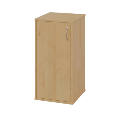 OV 2 - 4D kancelářská skříň, 1-dveřová, levá, 750x400x400, javor horský
