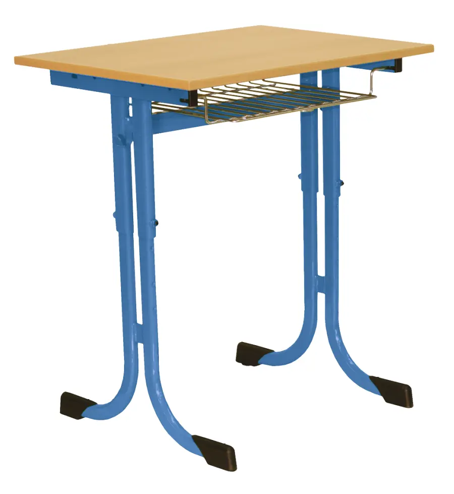 ARTUR 1, lavice 1-místná, velikost 3 - 7, koš RAL 5015 - modrá