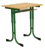 ARTUR 1, lavice 1-místná, velikost 3 - 7, koš RAL 6029 - zelená