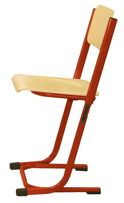 HUGO židle stavitelná, velikost 3 - 5 RAL 3002 - červená