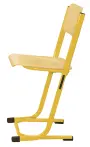 HUGO židle stavitelná, velikost 4 - 6 RAL 1028 - žlutá