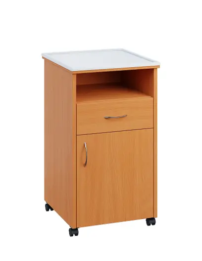 NSL - 13 PV stolek noční k lůžku, pravostranný, lamino - buk Royal