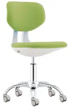 FLORENCIA 01 - židle, ekokůže PU, světle zelená