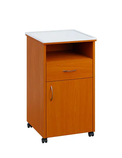 NSL - 13 PV stolek noční k lůžku, pravostranný, lamino - třešeň šumavská