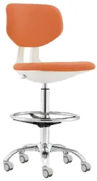 FLORENCIA 02 - židle, ekokůže PU, oranžová