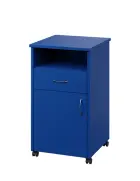 NSL - 13 HPL stolek noční k lůžku, levostranný, lamino - královská modř