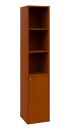 OV 5 - 4DN3 kancelářská skříň, 1-dveřová/nika, pravá, 1800x400x400, třešeň šumavská