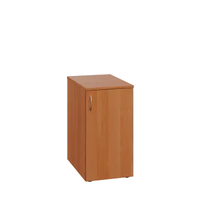 ENP 26 - 4D kancelářská skříň, 1-dveřová, pravá, 750x400x600, olše jantar