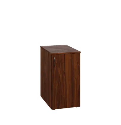 ENP 26 - 4D kancelářská skříň, 1-dveřová, pravá, 750x400x600, ořech královský