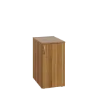 ENP 26 - 4D kancelářská skříň, 1-dveřová, pravá, 750x400x600, ořech světlý