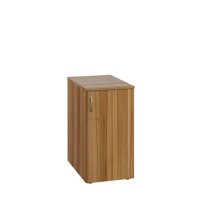 ENP 26 - 4D kancelářská skříň, 1-dveřová, pravá, 750x400x600, ořech světlý