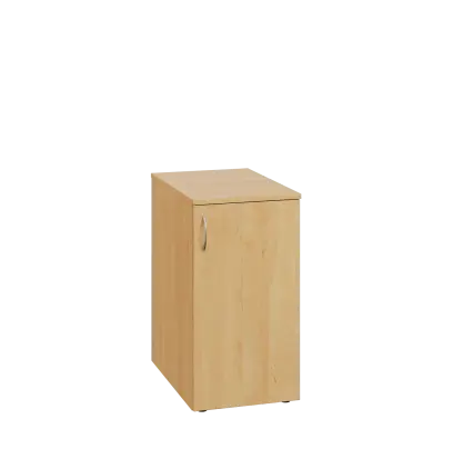 ENP 26 - 4D kancelářská skříň, 1-dveřová, pravá, 750x400x600, javor horský