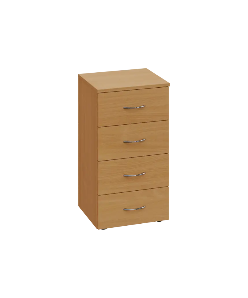 ENP 2 - 44Z kancelářská skříň, 4-zásuvková, 750x400x400, buk Royal