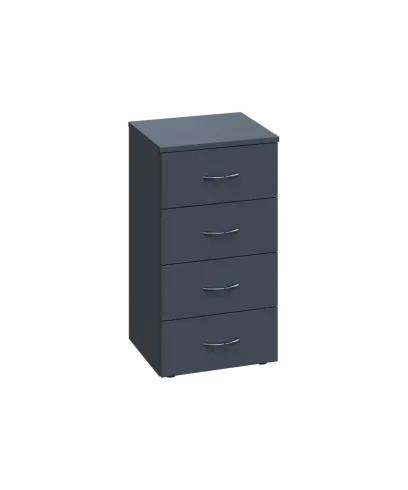 ENP 2 - 44Z kancelářská skříň, 4-zásuvková, 750x400x400, antracit