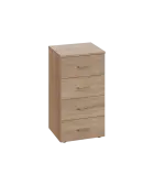 ENP 2 - 44Z kancelářská skříň, 4-zásuvková, 750x400x400, dub bardolino