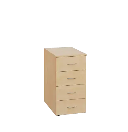 ENP 26 - 44Z kancelářská skříň, 4-zásuvková, 750x400x600, bříza irská