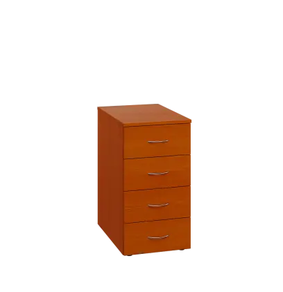 ENP 26 - 44Z kancelářská skříň, 4-zásuvková, 750x400x600, třešeň šumavská