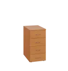 ENP 26 - 44Z kancelářská skříň, 4-zásuvková, 750x400x600, buk Royal