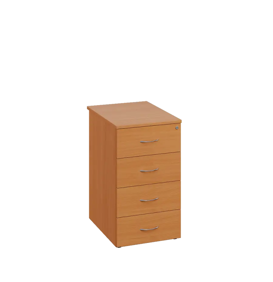 EKCP - 65 kontejner pojízdný, centrální zámek, 750x430x560, buk Royal