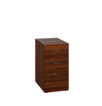 ENP 26 - 44Z kancelářská skříň, 4-zásuvková, 750x400x600, ořech královský