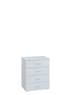 ENP 2 - 64Z kancelářská skříň, 4-zásuvková, 750x600x400, bílá