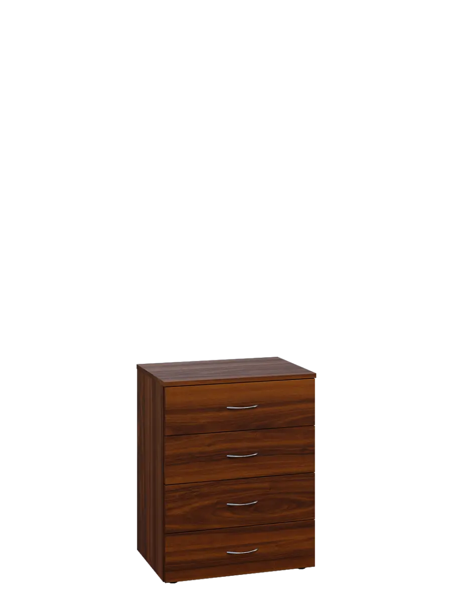 ENP 2 - 64Z kancelářská skříň, 4-zásuvková, 750x600x400, ořech královský