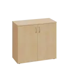 ENP 2 - 8D kancelářská skříň, 2-dveřová, 750x800x400, bříza irská