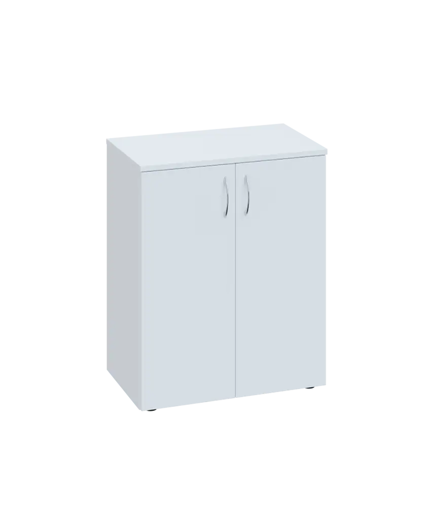 ENP 2 - 6D2 kancelářská skříň, 2-dveřová, 750x600x400, bílá