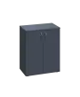 ENP 2 - 6D2 kancelářská skříň, 2-dveřová, 750x600x400, antracit