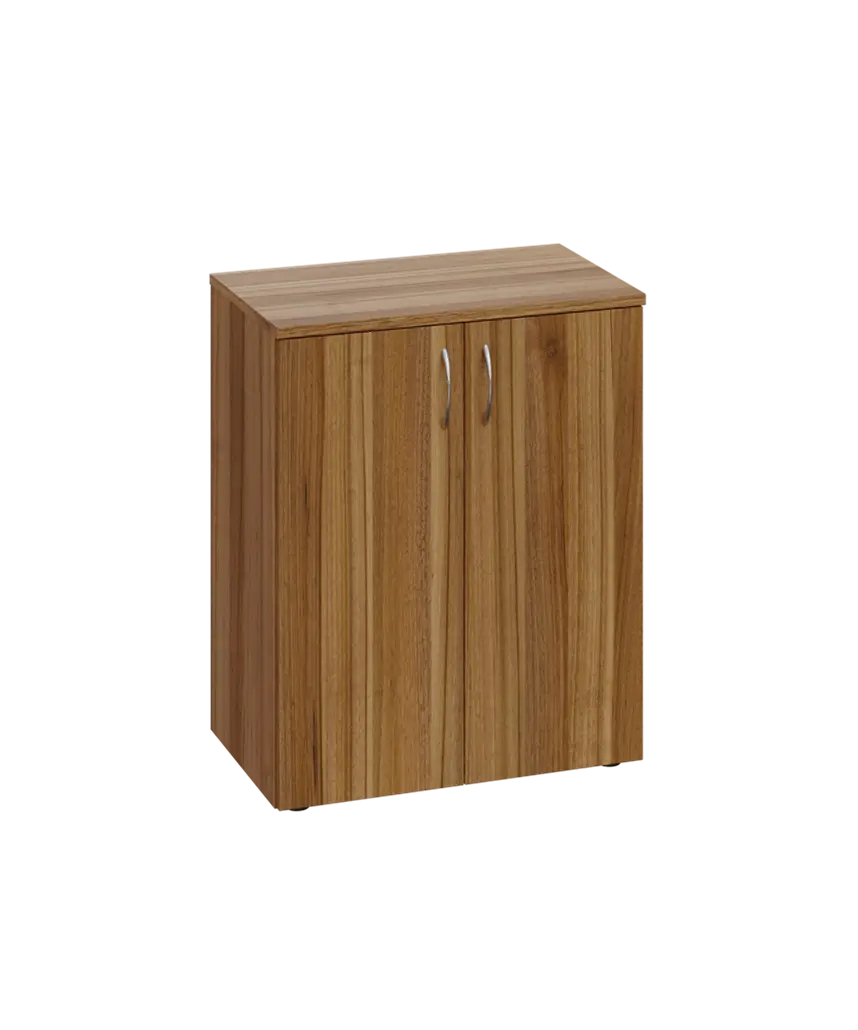 ENP 2 - 6D2 kancelářská skříň, 2-dveřová, 750x600x400, ořech světlý