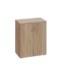 ENP 2 - 6D2 kancelářská skříň, 2-dveřová, 750x600x400, dub bardolino