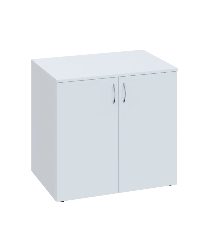 ENP 26 - 8D kancelářská skříň, 2-dveřová, 750x800x600, bílá