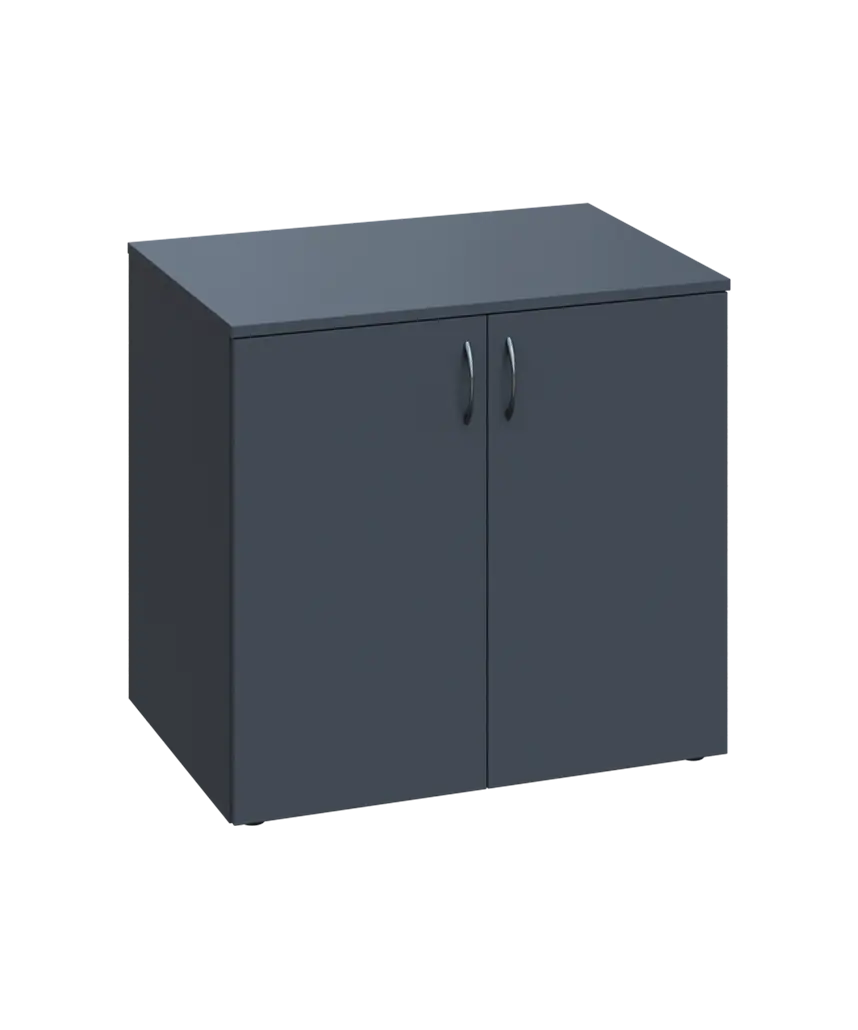 ENP 26 - 8D kancelářská skříň, 2-dveřová, 750x800x600, antracit