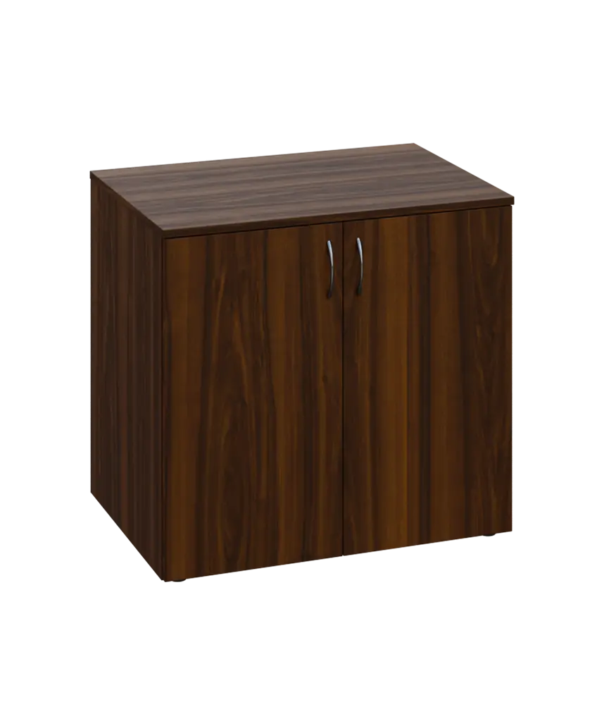 ENP 26 - 8D kancelářská skříň, 2-dveřová, 750x800x600, ořech královský