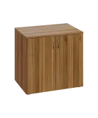 ENP 26 - 8D kancelářská skříň, 2-dveřová, 750x800x600, ořech světlý