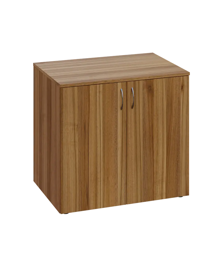 ENP 26 - 8D kancelářská skříň, 2-dveřová, 750x800x600, ořech světlý