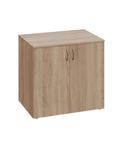 ENP 26 - 8D kancelářská skříň, 2-dveřová, 750x800x600, dub bardolino