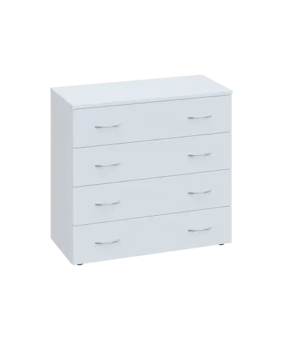 ENP 2 - 84Z kancelářská skříň, 4-zásuvková, 750x800x400, bílá