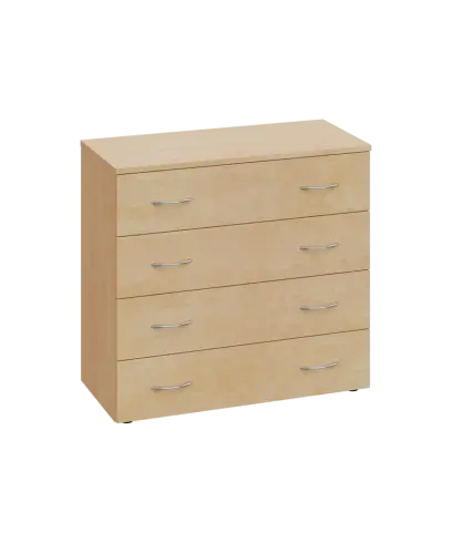 ENP 2 - 84Z kancelářská skříň, 4-zásuvková, 750x800x400, bříza irská