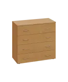 ENP 2 - 84Z kancelářská skříň, 4-zásuvková, 750x800x400, buk Royal