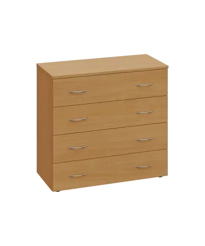 ENP 2 - 84Z kancelářská skříň, 4-zásuvková, 750x800x400, buk Royal