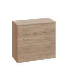 ENP 2 - 84Z kancelářská skříň, 4-zásuvková, 750x800x400, dub bardolino