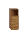 ENP 3 - 44ZN kancelářská skříň, 4-zásuvková/nika, 1100x400x400, ořech světlý