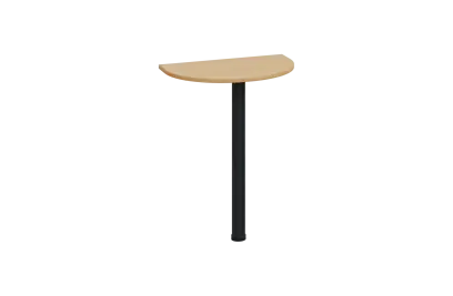 EJD 1 - 60 přístavba jednací, kovová podnož černá, síla desky 18 mm, široká 600 mm, javor horský