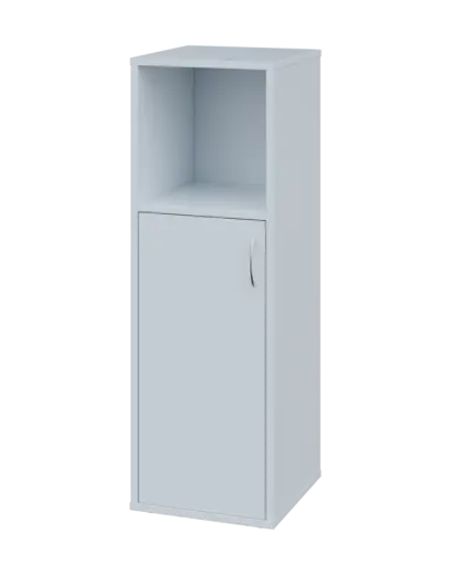 OV 3 - 4DN kancelářská skříň, 1-dveřová/nika, levá, 1100x400x400, bílá