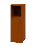 OV 3 - 4DN kancelářská skříň, 1-dveřová/nika, levá, 1100x400x400, třešeň šumavská