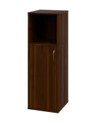 OV 3 - 4DN kancelářská skříň, 1-dveřová/nika, levá, 1100x400x400, ořech královský